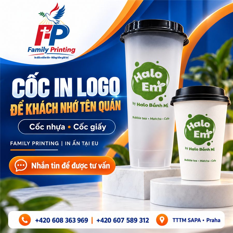 Bộ 4 ảnh quảng cáo dịch vụ in